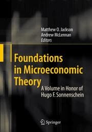 Cover von Foundations in Microeconomic Theory