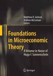 Cover von Foundations in Microeconomic Theory