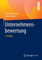 Cover von Unternehmensbewertung