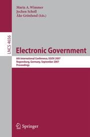 Cover von Electronic Goverment