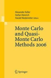 Cover von Monte Carlo and Quasi-Monte Carlo Methods 2006