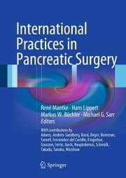 Cover von International Practices in Pancreatic Surgery