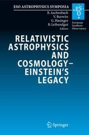 Cover von Relativistic Astrophysics and Cosmology - Einsteins Legacy