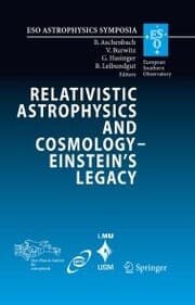 Cover von Relativistic Astrophysics and Cosmology - Einstein's Legacy