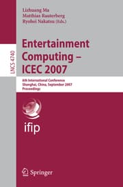 Cover von Entertainment Computing - ICEC 2007