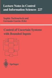 Cover von Control of Uncertain Systems with Bounded Inputs