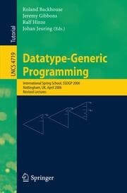 Cover von Datatype-Generic Programming