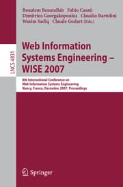 Cover von Web Information Systems Engineering - WISE 2007
