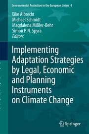 Cover von Response to Climate Change the Kyoto Mechanism and Adaptation Strategies
