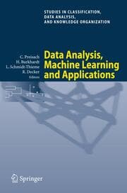 Cover von Data Analysis, Machine Learning and Applications