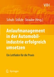 Cover von Anlaufmanagement in der Automobilindustrie erfolgreich umsetzen