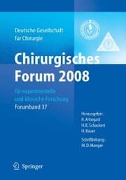 Cover von Chirurgisches Forum 2008