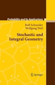 Cover von Stochastic and Integral Geometry