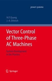 Cover von Vector Control of Three-Phase AC Machines