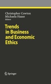 Cover von Trends in Business and Economic Ethics