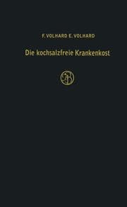 Cover von Die kochsalzfreie Krankenkost