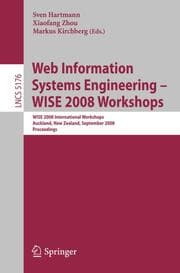 Cover von Web Information Systems Engineering - WISE 2008 Workshops