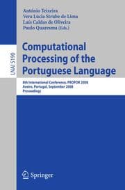 Cover von Computational Processing of the Portuguese Language
