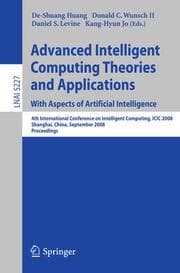 Cover von Advanced Intelligent Computing Theories and Applications.With Aspects of Artificial Intelligence