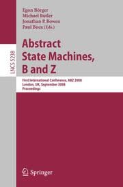 Cover von Abstract State Machines, B and Z