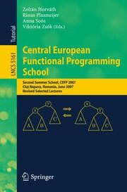 Cover von Central European Functional Programming School