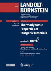 Cover von Binary Systems and Ternary Systems from C-Cr-Fe to Cr-Fe-W