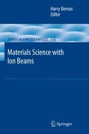 Cover von Materials Science with Ion Beams