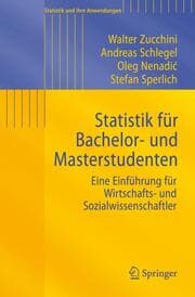 Cover von Statistik für Bachelor- und Masterstudenten