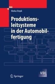 Cover von Produktionsleitsysteme in der Automobilfertigung