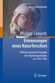 Cover von Philipp Lenard: Erinnerungen eines Naturforschers