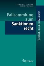 Cover von Fallsammlung zum Sanktionenrecht