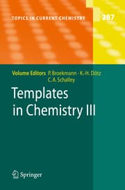 Cover von Templates in Chemistry III
