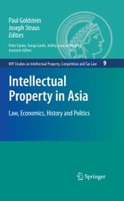 Cover von Intellectual Property in Asia