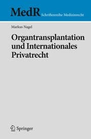 Cover von Organtransplantation und Internationales Privatrecht