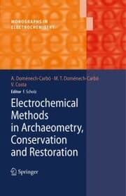 Cover von Electrochemical Methods in Archaeometry, Conservation and Restoration