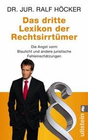 Cover von Das dritte Lexikon der Rechtsirrtümer