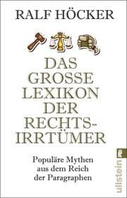 Cover von Das große Lexikon der Rechtsirrtümer
