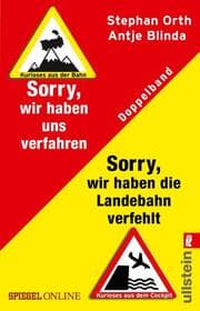 Cover von 'Sorry, wir haben die Landebahn verfehlt' & 'Sorry, wir haben uns verfahren'