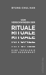 Cover von Vom Verschwinden der Rituale