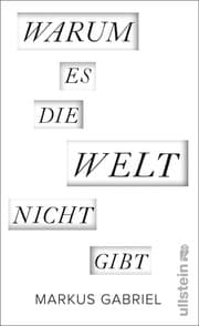 Cover von Warum es die Welt nicht gibt