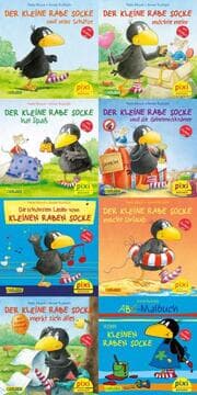 Cover von Der kleine Rabe Socke mit Stickern
