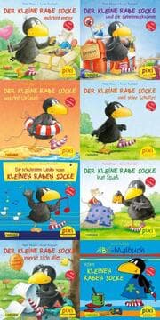 Cover von Der kleine Rabe Socke mit Stickern