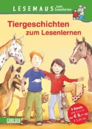 Cover von Tiergeschichten zum Lesenlernen