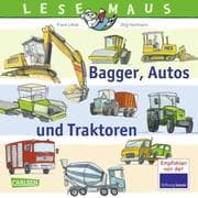 Cover von Bagger, Autos und Traktoren