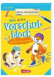 Cover von Mein dicker Vorschulblock mit Motorik-Führerschein