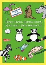 Cover von Punkt, Punkt, Komma Strich: Noch mehr Tiere zeichne ich