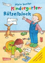 Cover von Mein bunter Kindergarten-Rätselblock