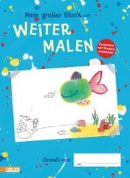Cover von Mein großer Block zum Weitermalen