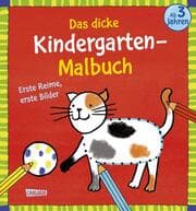 Cover von Das dicke Kindergarten-Malbuch: Erste Reime, erste Bilder