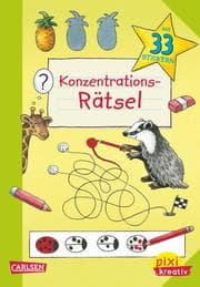 Cover von Pixi kreativ - Konzentrations-Rätsel